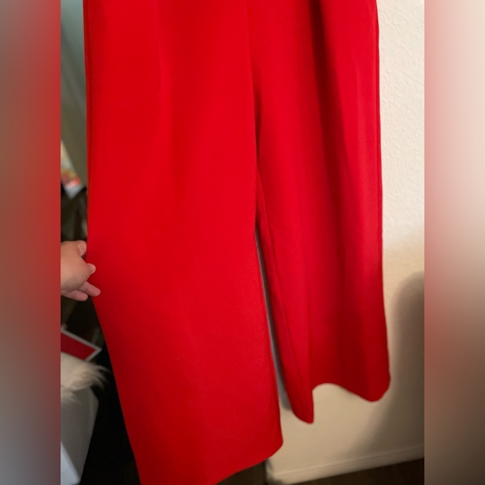 Sugarlips Red Sleeveless Wide Leg Jumpsuit size L -NWT - Picture 4 of 8